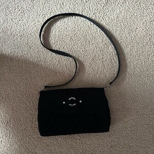 Elegant Black Shoulder Vera Bradley Bag size 12*7*